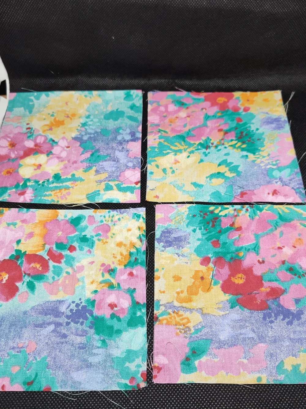 4 4.50 INCH Cotton Fabric SQUARES